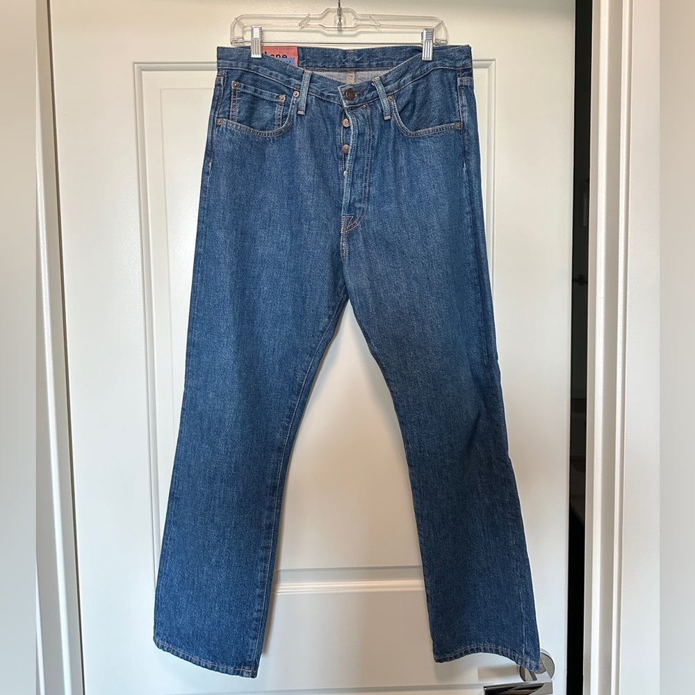 Acne Studios dark blue jeans